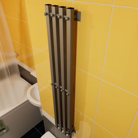 Полотенцесушитель электрический Altasan АргоПроф АргоПроф12021Г 20х120 серый