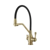 Смеситель для кухни Rose R858Q на мойку бронза