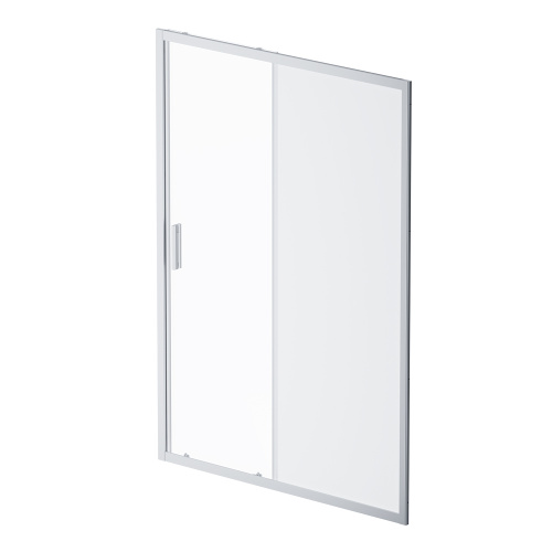 Душевая дверь Am.Pm Gem W90G-140-1-195MM 140х195 стекло прозрачное профиль хром матовый - фото 2