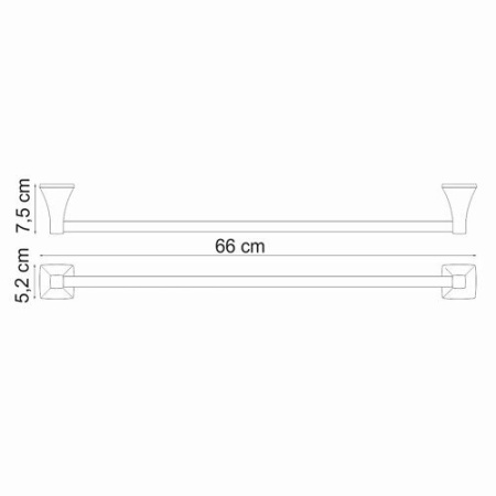 Полотенцедержатель WasserKRAFT 2530