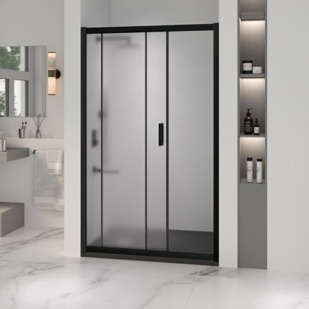 Душевая дверь RGW Passage 350801612-24 120х195 стекло матовое профиль черный