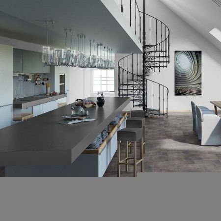 Кварцвиниловая плитка Tarkett Lounge Concrete Т031367 толщина 0,3 см 34 класс 457,2х457,2