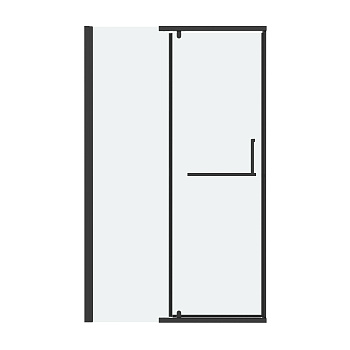 Душевая дверь Grossman Pragma 100.K33.03.120.21.00 120х195 стекло прозрачное профиль черный матовый