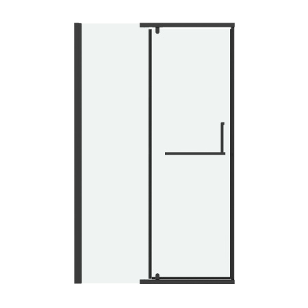 Душевая дверь Grossman Pragma 100.K33.03.100.21.00 100х195 стекло прозрачное профиль черный матовый