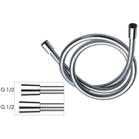 Душевой шланг Remer 332CN2G150 хром