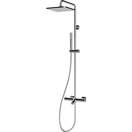 Душевая стойка Bossini Cosmo L10403.030_УЦ настенный цвет хром (мелкие царапины) с термостатом