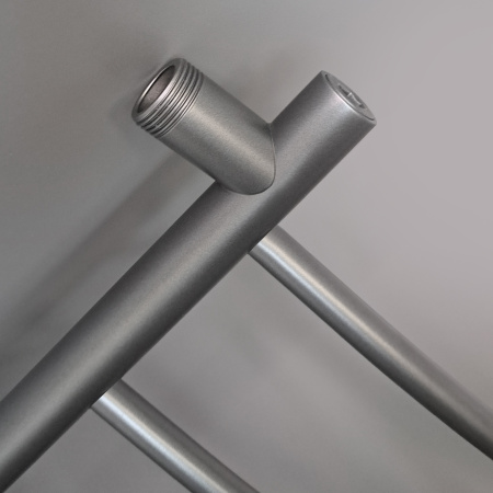 Полотенцесушитель Indigo Arc LASW70-40GFM-б/п-60 48х70 водяной графит