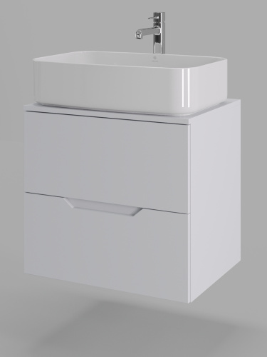 Тумба с раковиной Orange Line Li-60TuwMDF+B07-600W 60,5х46х70,5 - фото 2