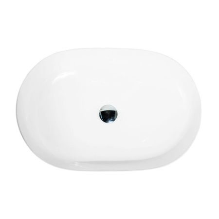 Раковина керамическая Art&Max AM5415-W 60х40 накладная цвет белый