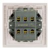 Переключатель перекрестный 1-клавишный (механизм) Stekker Мия 50570