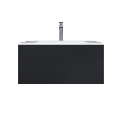 Тумба с раковиной Uperwood Parma Premium 39330205464 80х50 цвет черный
