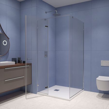 Душевой уголок RGW Stilvoll 353203000-11 100х100 стекло прозрачное профиль хром без поддона