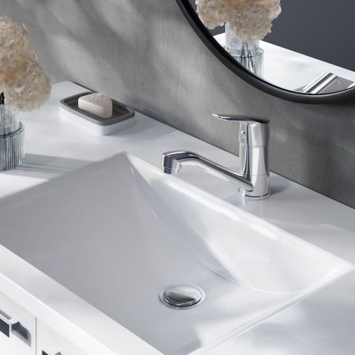 Смеситель для кухни Voda Reef RE15 на мойку хром - фото 5