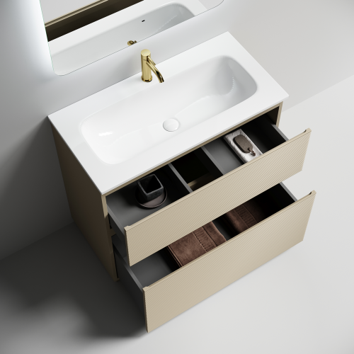 Тумба под раковину Sancos FOLK Floor FL90FCP 89х45х85 - фото 3