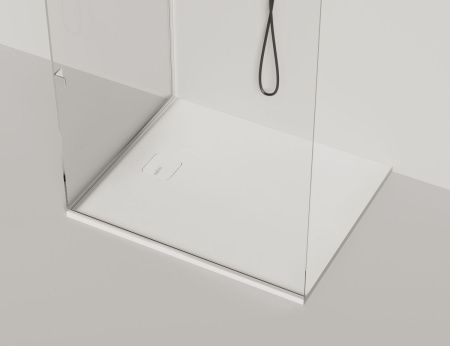 Душевой поддон из искусственного камня Salini OASI 120325M 120х100 белый