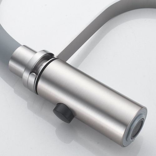 Смеситель для кухни Shevanik S943L-9 на мойку сатин - фото 5