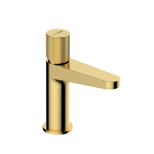 Смеситель WasserKRAFT Ems 7600 7603 на раковину золото - фото 3