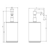 Дозатор для жидкого мыла Gessi Tondo 66438#707