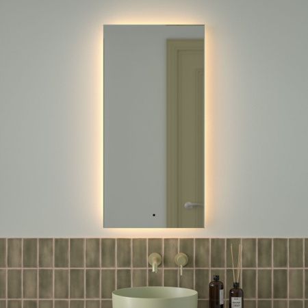 Зеркало с подсветкой Defesto GLOW DF 2515R 50х100 подвесное