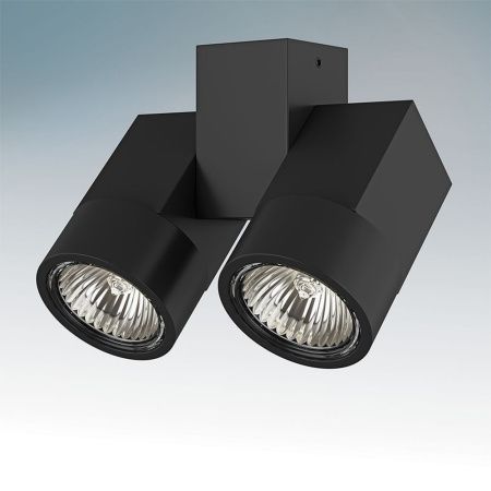 Светильник накладной Lightstar Illumo X2 Nero (Иллумо КС2 Неро) 51037