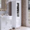 Шкаф-пенал TW collection Veronica NUOVO VER2050D-B 50х170 цвет белый
