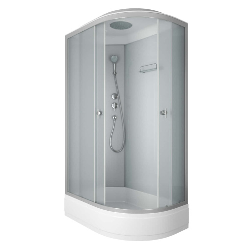 Душевая кабина Niagara Eco E120/80/26L/MT 120х80 асимметричная - фото 2