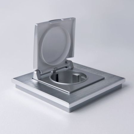 Рамка на 1 пост Werkel Aluminium алюминий (Алуминиум алюминий) 4690389157974