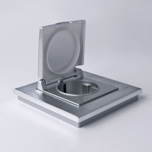 Рамка на 1 пост Werkel Aluminium алюминий (Алуминиум алюминий) 4690389157974 - фото 2