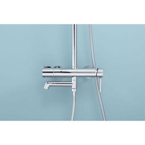 Душевая стойка Raglo R20.24 настенная цвет хром - фото 5