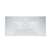 Раковина из искусственного камня Am.Pm Inspire V2.0 M50AWPX1001WG 100х50 встраиваемая цвет белый 1 отверстие под смеситель