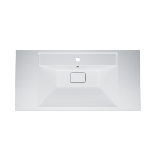 Раковина Am.Pm Inspire V2.0 101 см M50AWPX1001WG встраиваемая цвет белый матовый