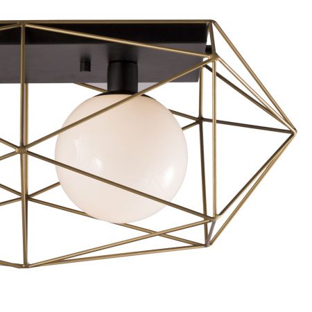 Светильник потолочный Delight Collection MX8525-2A gold/black