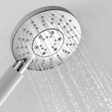 Душевая стойка Wasserkraft A039 настенная цвет белый/хром