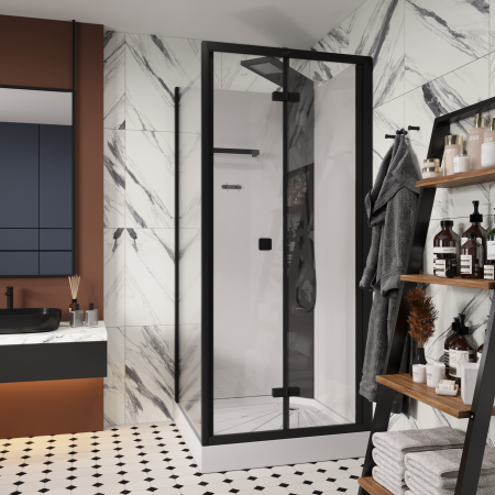 Душевая кабина Cerutti SPA BELLA90B 90х90 квадратная без крыши