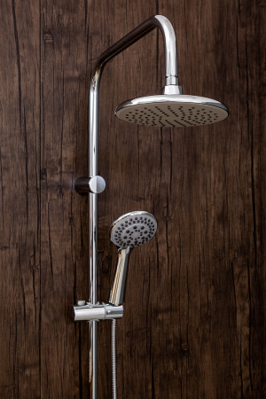 Душевая стойка Orange Alfi M18-933cr настенная цвет хром