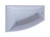 Ванна акриловая Aquatek Оракул ORK180-0000004 180х125 пристенная асимметричная с каркасом без ручек