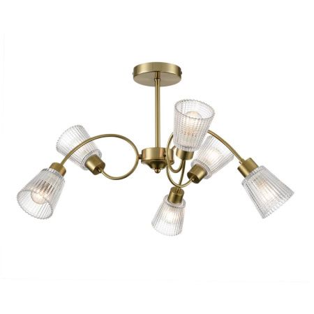 Люстра на штанге Lumion Imana (Имана) 8154/6C