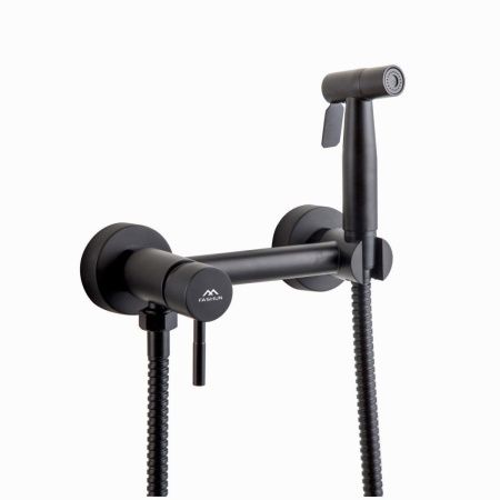 Гигиенический душ со смесителем Fashun A57503-7 черный