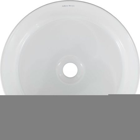 Раковина керамическая Allen Brau Fantasy 4.11032.20 40х40 накладная цвет белый без отверстий под смеситель