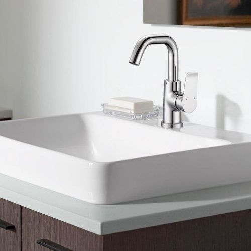 Смеситель для кухни G.Lauf GOB GOB4-B134 на столешницу хром - фото 4