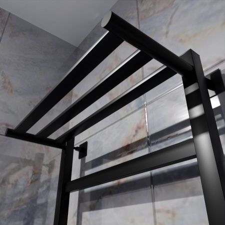 Полотенцесушитель электрический Altasan ПарусПроф ПарусПроф8050ПЧМ 55х80 черный