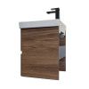 Тумба с раковиной Comforty Дартфорд 00-00013694CF 50х50 подвесная цвет коричневый