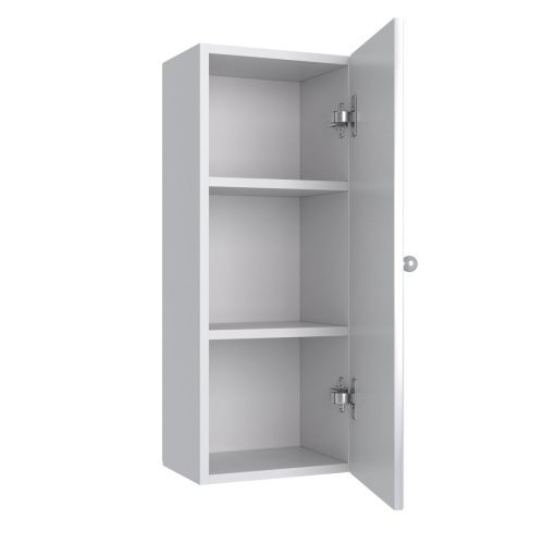 Шкаф Runo КРЕДО 00000000761 30х80 подвесной цвет белый - фото 2