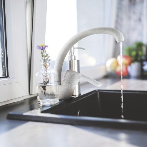 Смеситель для кухни G.Lauf 8G4 8G4-A181KW на мойку белый - фото 4