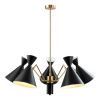 Люстра подвесная Crystal Lux Joven (Джовен) Joven SP5 Gold/Black