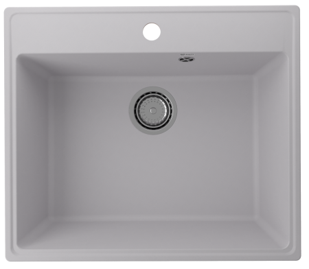 Кухонная мойка Ulgran Quartz Forte 580-04 58х50 цвет серый