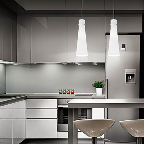 Светильник подвесной Ideal lux Kuky Bianco (Кукы Бианцо) Kuky SP1 Bianco - фото 2