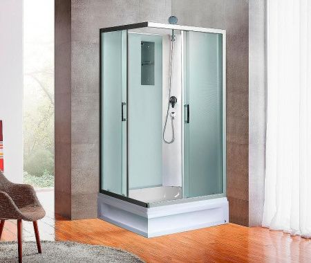 Душевая кабина River QUADRO 10000002985 100х80 прямоугольная без крыши ориентация универсальная
