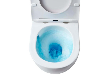 Унитаз подвесной Aquatek ЕВРОПА AQ1900T-00 белый с сиденьем микролифт безободковый смыв торнадо