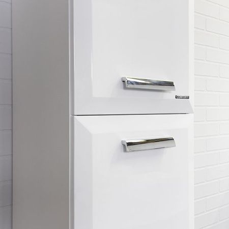 Шкаф-пенал Comforty Империя 00-00014791CF 40х190 напольный цвет белый
